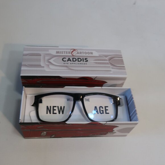 Womens Caddis 1.50 Mister Cartoon 56 16 145 Black Eye Appliances Reading Glasses - Picture 1 of 8